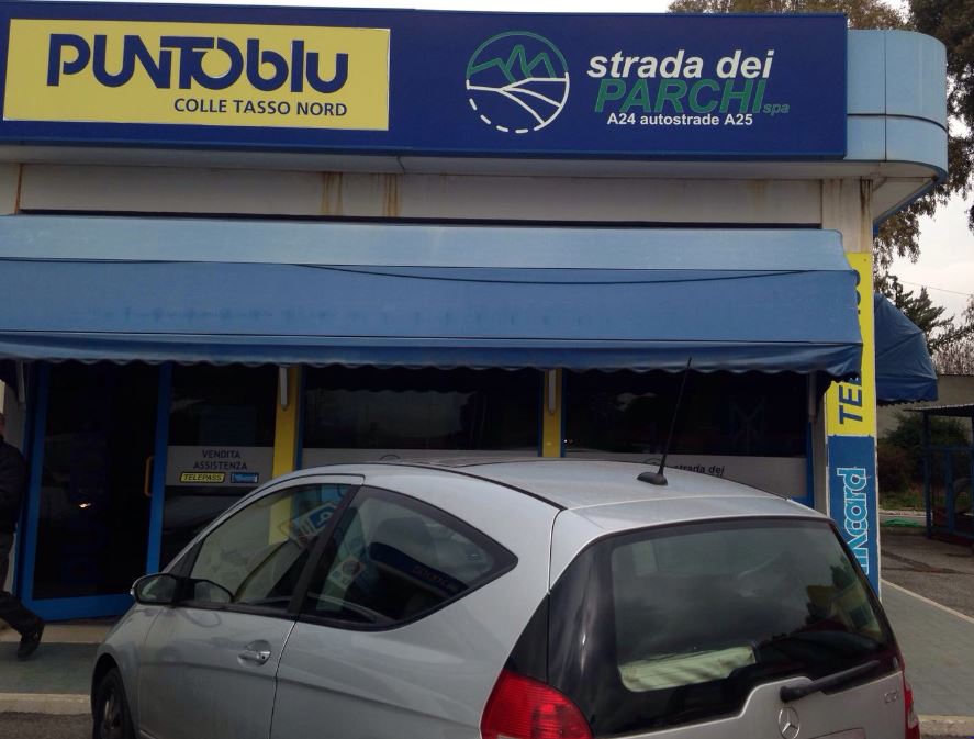 Punto Blu Colle Tasso Nord Strada