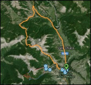 Monte valle delle Caprare - Discesa a Pescasseroli
