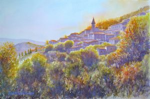 Tramomto a Rocca Calascio - Juan Alfredo Parisse
