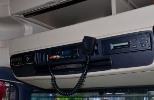 Camion, Radio e tachigrafo