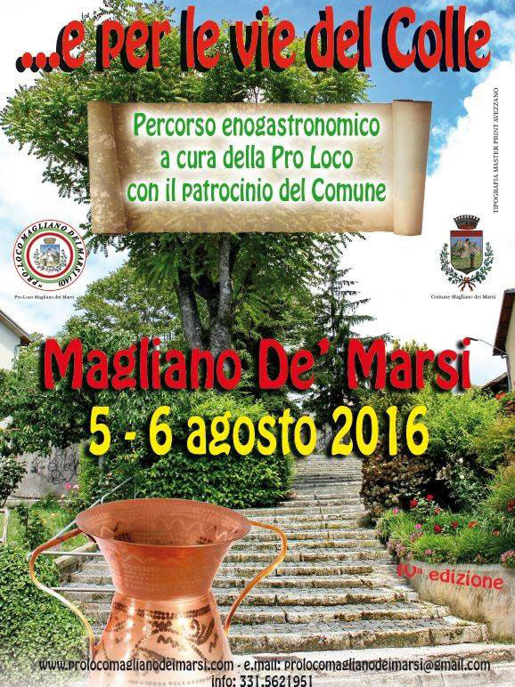 E per le vie del colle definitiva