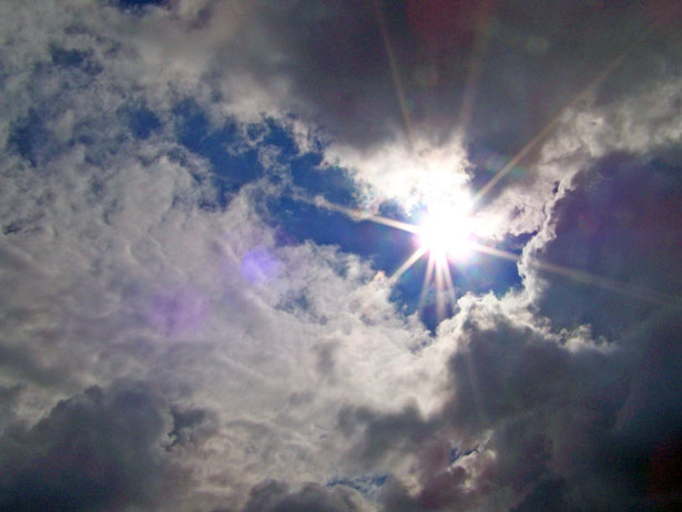 Altalena Termica E Variabilità Con Pioggia E Sole Strada Dei Parchi