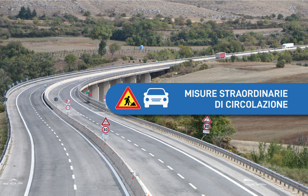 Misure Straordinarie per un viaggio più scorrevole sull’autostrada A24
