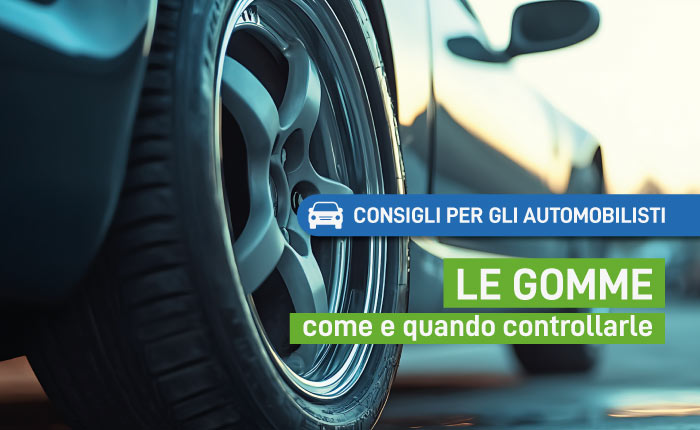 La tua auto in estate: le gomme, fedeli compagne di viaggio