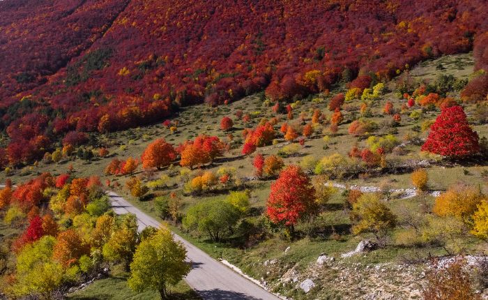 Foliage: la poesia dell’autunno fra Lazio e Abruzzo