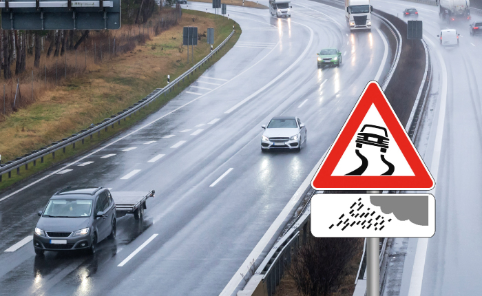 Rainfall: permeable paving and driving tips