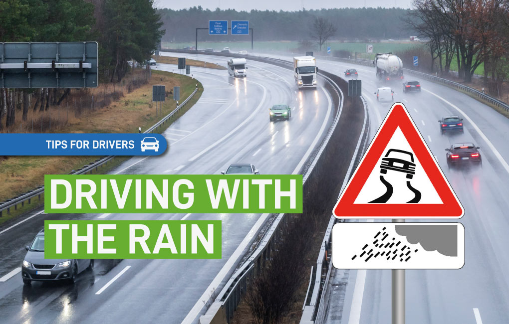Rainfall: permeable paving and driving tips