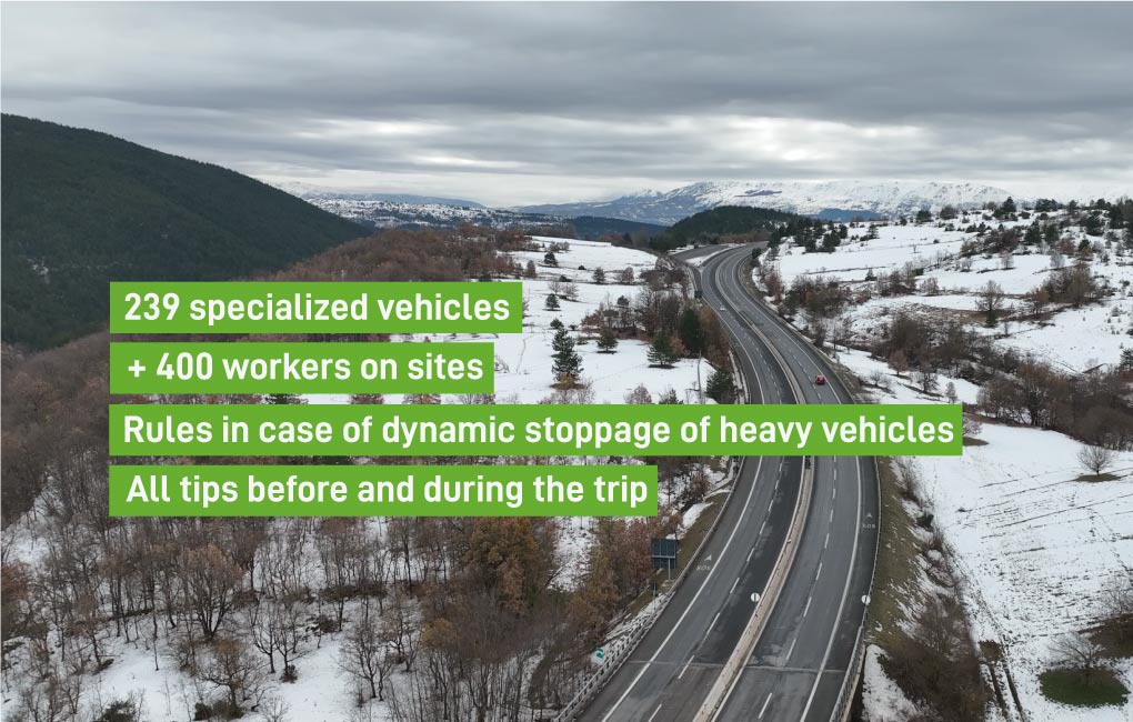 Winter operations for the safety of your journey