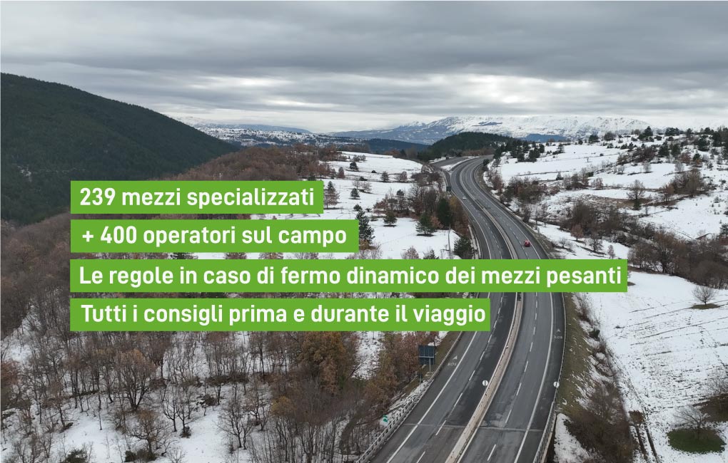 Operazioni invernali per la sicurezza del vostro viaggio