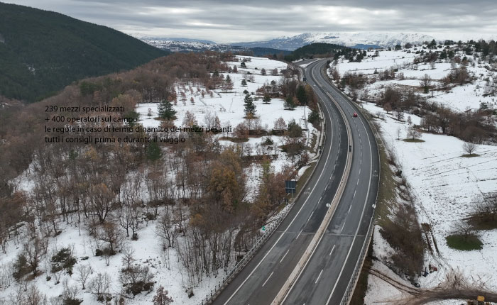 Operazioni invernali per la sicurezza del vostro viaggio