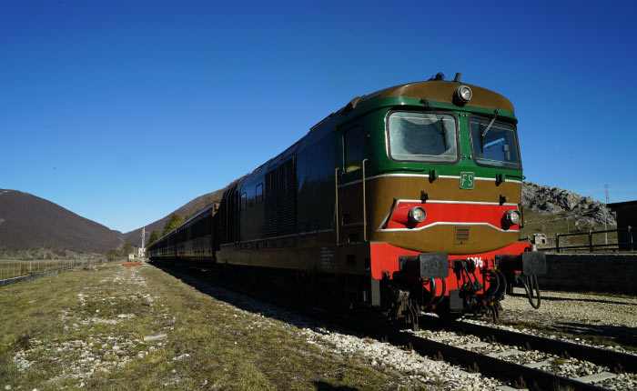 Treno storico Sulmona–Isernia: il viaggio sulla Ferrovia dei Parchi del 25 e 26 aprile