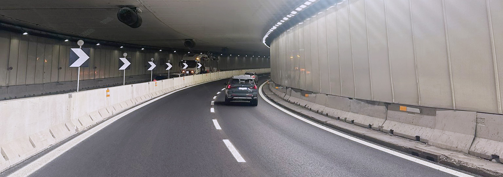 A24 TPU Roma: terminati i lavori sulla Galleria Pittaluga, riapertura anticipata di 24 ore
